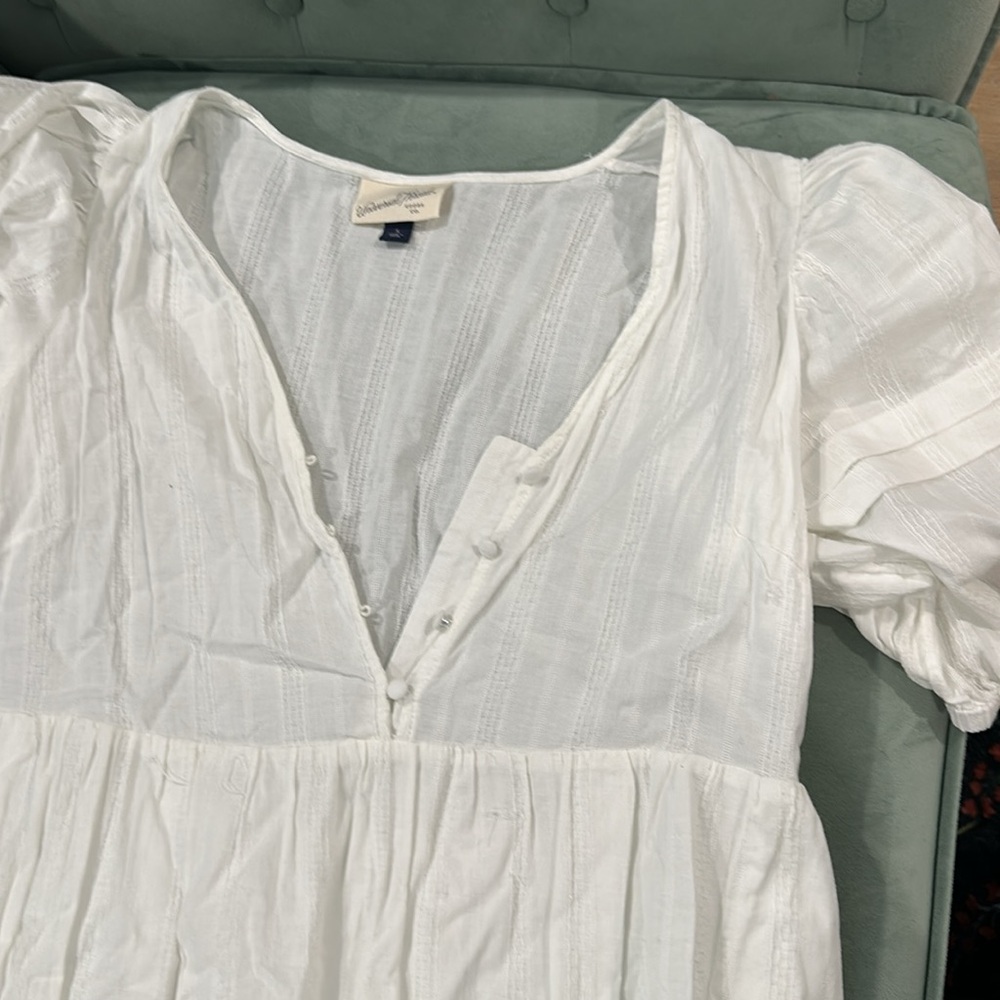 Universal Thread White Midi Dress - Picture 2 of 7